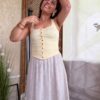 Jupe "Chic" en gaze de coton