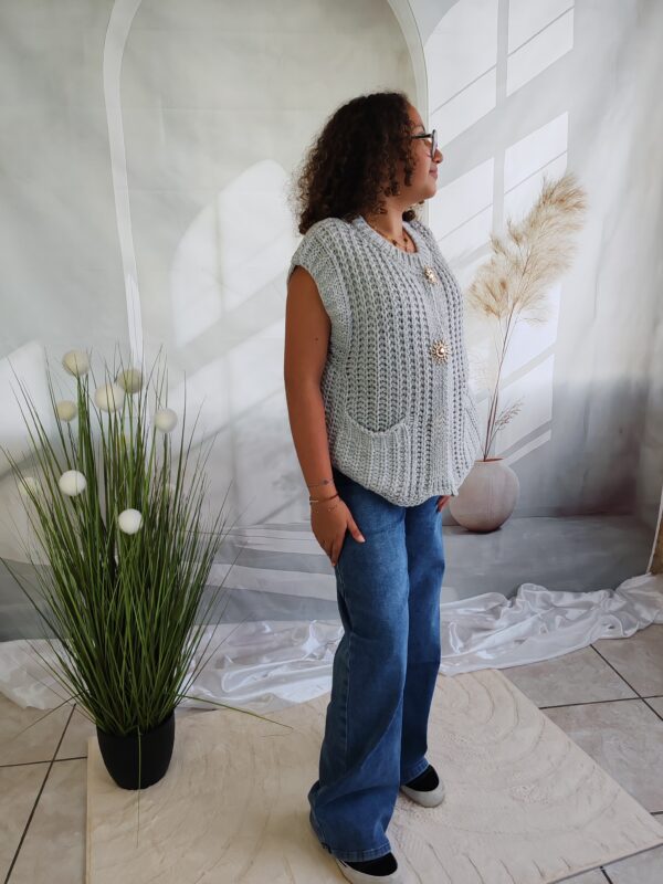 Pull sans manche Hélios