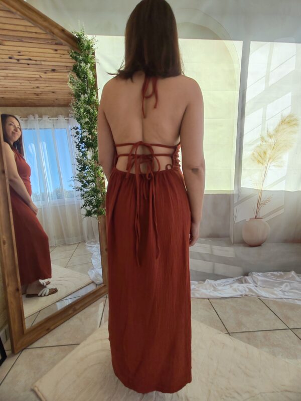 Robe en gaz coton "Sora"