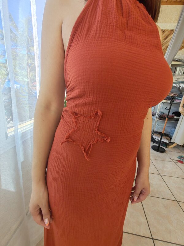 Robe en gaz coton "Sora"