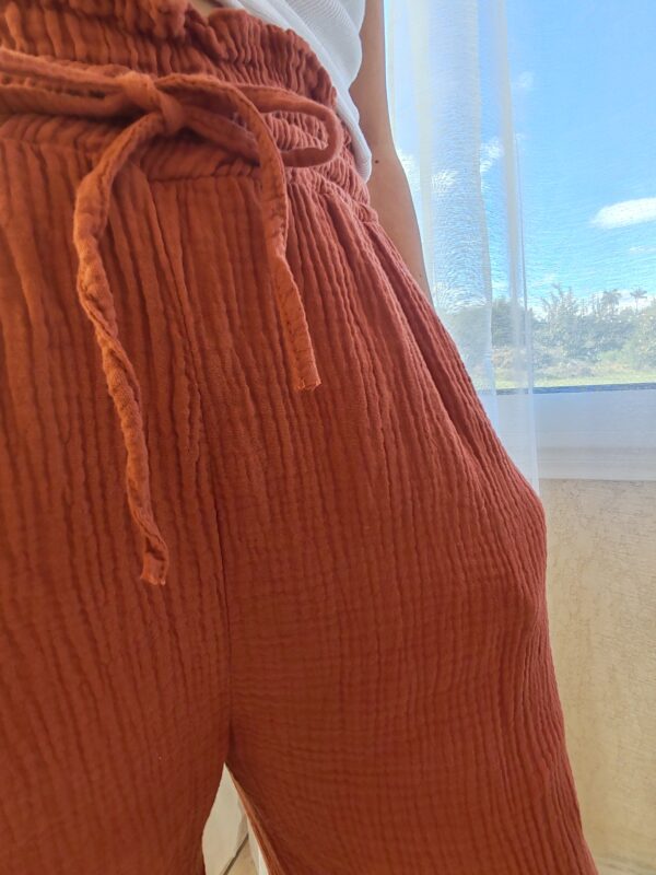 Pantalon en gaz de coton "Milo"