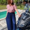 Pantalon Fluide "Marine"