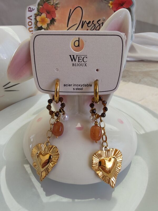 Boucles d'oreilles "Amora"